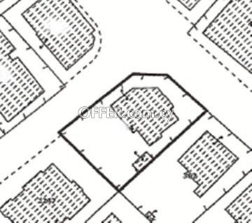 Corner Commercial Plot Of 738 Sq.M.  In Agios Antonios, Nicosia