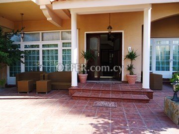 Detached 4 Bedroom House Plus Office  Is Located In Archangelos Area, 