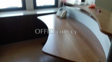 Very Large And Semi Furnished Office (130 Sq.M.) With A Great View  In
