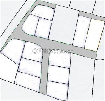 Large Residential Plots Of 710 Sq.M.  Near Athalassas Park