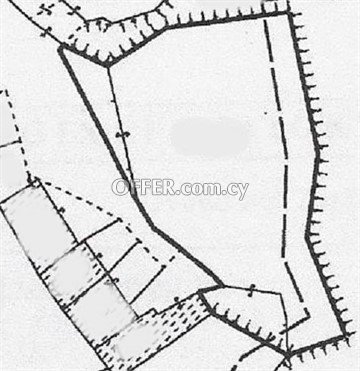 Large Residential Plot Of 697 Sq.M.  In Pissouri