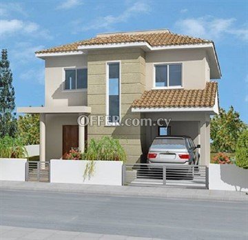 4 Bedroom Detached Houses   One Kilometer From The Sea In Voroklini
