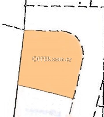 Large Corner Residential Plot Of 665 Sq.M.  In Strovolos Opposite Gree - 1