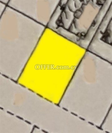 Residential Plot Of 539 Sq.M.  In Anthoupoli, Nicosia