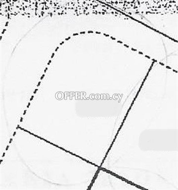 Large Corner Residential Plot Of 583 Sq.M.  Near Zorbas In Anthoupoli  - 1