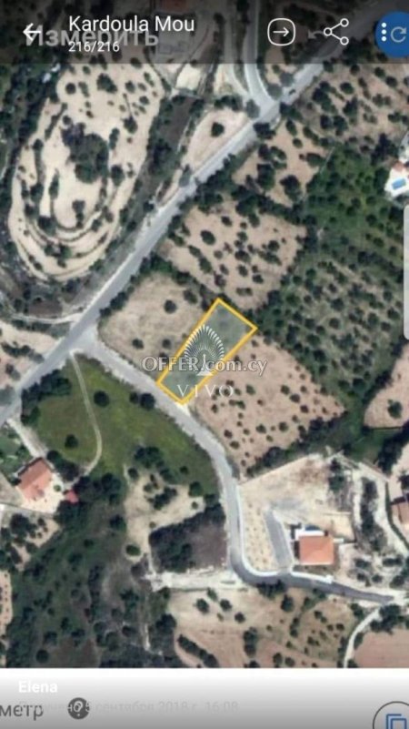 RESIDENTIAL LAND OF 1655 M2 IN APESIA - 2