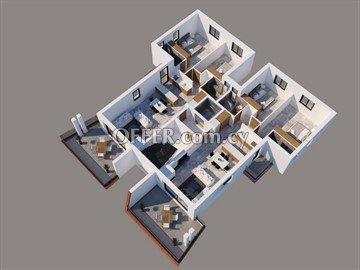 Ready To Move In 2 Bedroom Apartment  In Strovolos, Nicosia - 8