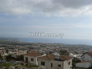 3 Plots  Of 543 Sq. M.  Each, In Pegeia - Paphos With Excellent Sea An - 3