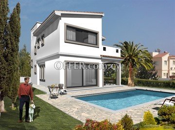 Luxury Under Construction 2 Storey 3 Bedroom Villas  In Pegeia With Mo - 7