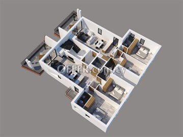 Ready To Move In 2 Bedroom Apartment  In Strovolos, Nicosia - 7