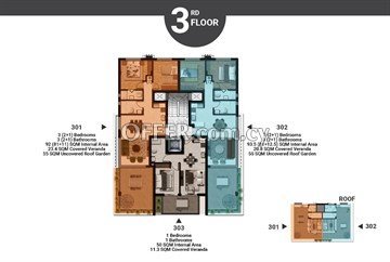 3 Bedroom Apartment  In Vergina, Larnaka - 2