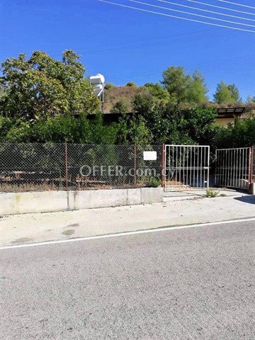 Piece of Land 3625 sq.m. With 1 Bedroom House  In Melini, Larnaca - 3