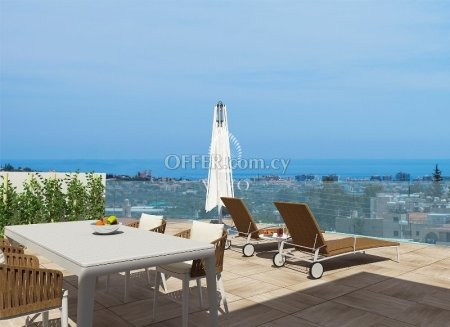 LUXURY 3 BEDROOM PENTHOUSE WITH UNINTERRUPTED SEA VIEWS AND COMMON POOL  IN AG.ATHANASIOS - 5