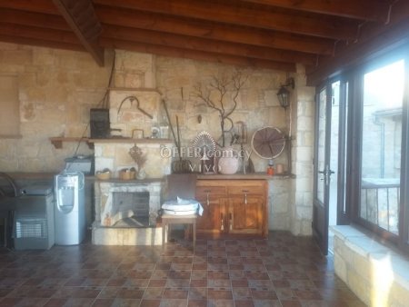 DETACHED 3 BEDROOM STONE  HOUSE WITH LOFT AND S/POOL IN PACHNA VILLAGE - 8