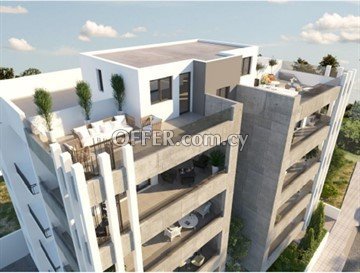 3 Bedroom Apartment With Roof Garden  In Aglantzia, Nicosia - 2