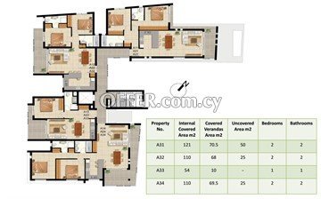 Luxury 2 Bedroom Under Construction Apartments  In Latsia Area - 4