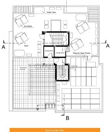 4 Bedroom Apartment  In Agioi Omologites, Nicosia - With Roof Garden 7 - 5