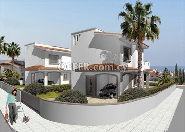 Luxury Under Construction 2 Storey 3 Bedroom Villas  In Pegeia With Mo - 4