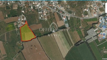 RESIDENTIAL LAND OF 25419 SQM WEST OF LIMASSOL NEAR CASINO. - 2