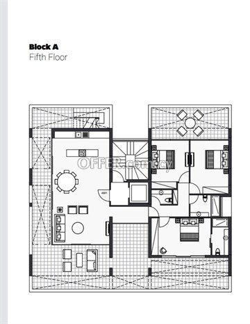 4 Bedroom Apartment  In Engomi, Nicosia With Roof Garden. - 4