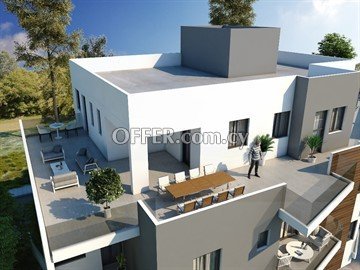 Ready To Move In 3 Bedroom Penthouse  In Palouriotissa, Nicosia - With - 4