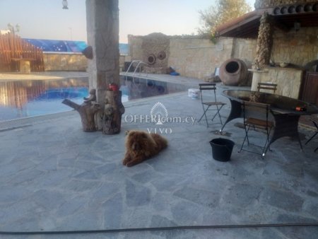 DETACHED 3 BEDROOM STONE  HOUSE WITH LOFT AND S/POOL IN PACHNA VILLAGE - 5