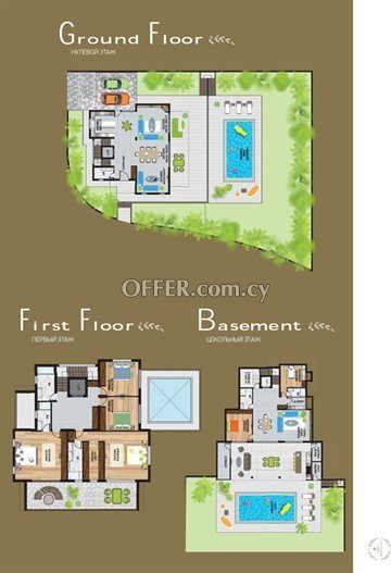 6 Bedroom Luxury Villa Private Pool  In Moutagiaka, Limassol - 2