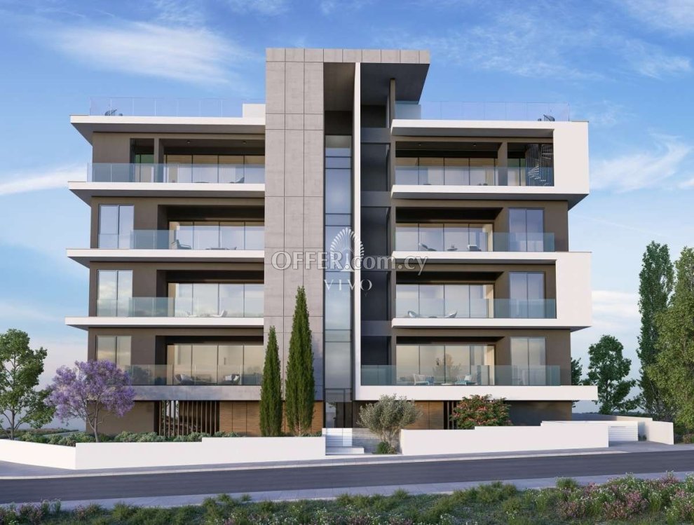 ELEGANCE WITH MODERN DESIGN 2 BEDROOM APARTMENT IN MESA GEITONIA AREA - 1