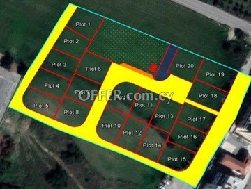 Residential Plot Of 566 Sq.m.  In Lakatamia, Nicosia