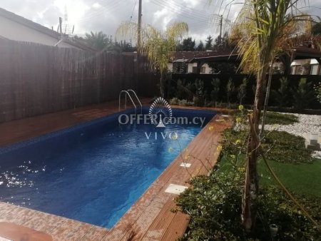 THREE BEDROOM DETACHED HOUSE WITH PRIVATE POOL  FOR RENT IN PYRGOS - 9