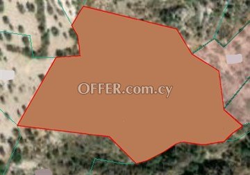 Piece Of Land 12710 Sq.M.  In Pano Lefkara, Larnaka - 1