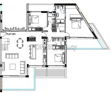 3 Bedroom Luxury Duplex Apartment With Extra Room  In Germasogeia, Lim - 5