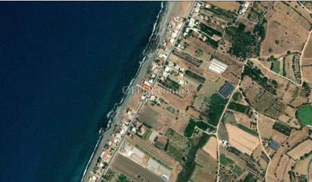 Sea Front land with Building permit - 2