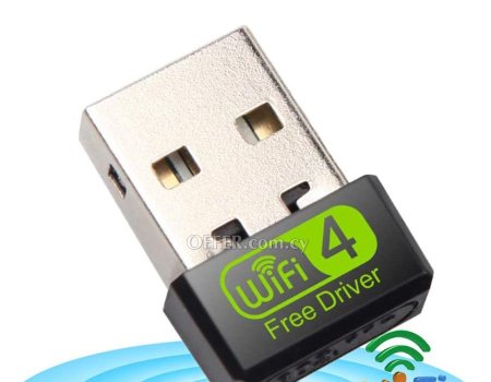 WIFI Wireless USB Dongle b/g/n 600Mbps Free Driver