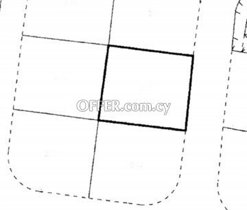 Land Parcel 1673 sm in Monagri, Limassol