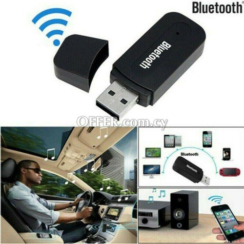 X3 3.5mm AUX To USB Wireless Bluetooth Audio Adapter (#640522EN), Cyprus  Other Electronics