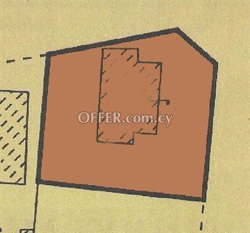 Corner Plot Of 557 Sq.M.  In Kaimakli, Nicosia