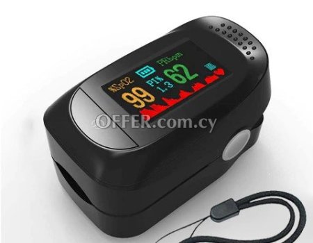Finger Pulse Oximeter And Heart Rate