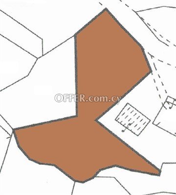 Residential Piece Of Land Of 3473 Sq.M.  In Apsiou, Limassol - 1