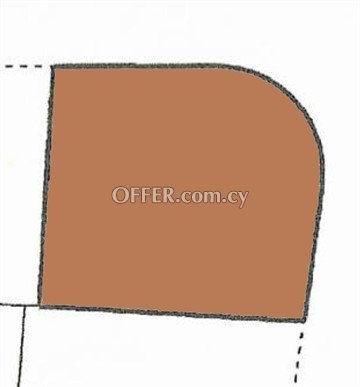 Corner Plot Of 561 Sq.M.  In Geri, Nicosia - 1