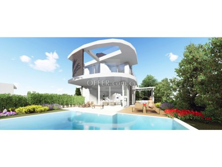 New beach front villa for sale in Chloraka village of Cyprus - Main Photo
