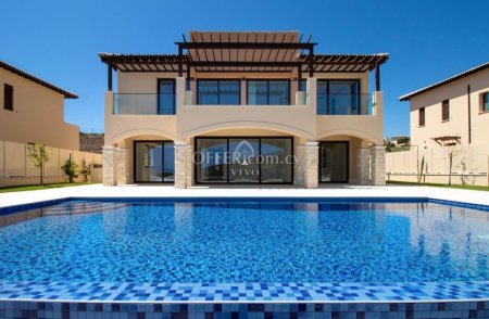 LUXURIOUS FOUR BEDROOM VILLA IN A GOLF RESORT AT  KOUKLIA AREA