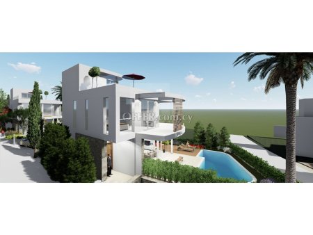 New beach front villa for sale in Chloraka village of Cyprus - 5