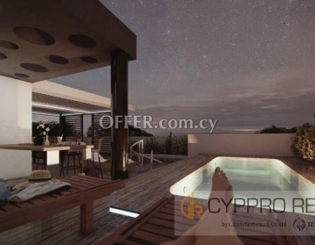 4 Bedroom Penthouse with Private Pool in Agios Nektarios Area - 3