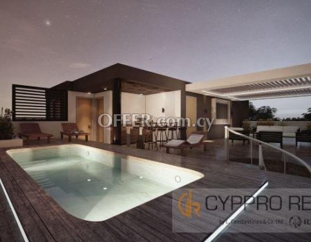 4 Bedroom Penthouse with Private Pool in Agios Nektarios Area