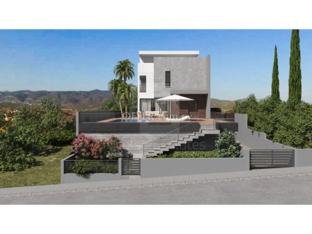Modern three bedroom detached villa with private swimming pool and roof garden in Parekklisia - 6
