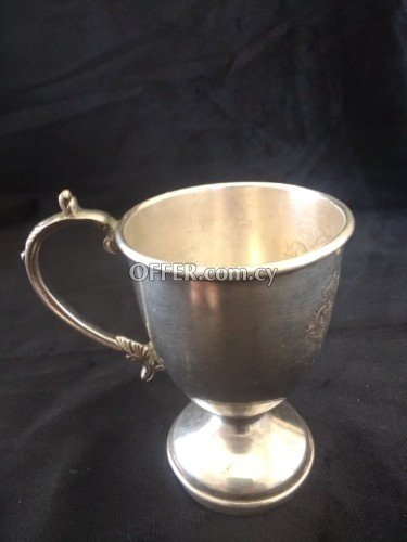 1060-Antique Silver Pitcher Hand Chased Late 1800's - Ακολουθούν Ελληνικά - 3