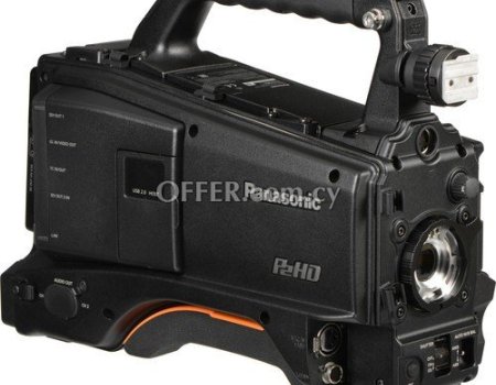 Panasonic AJ-PX380 P2 HD Camcorder (Body Only) with AG-BS300PJ Studio Base Station