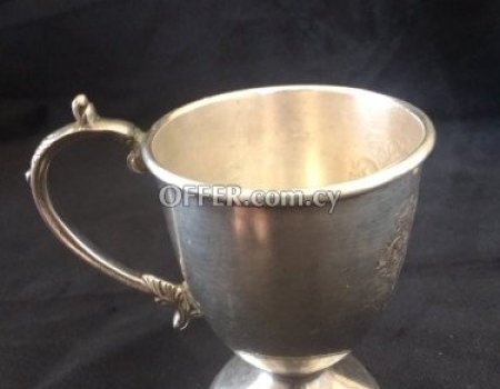 1060-Antique Silver Pitcher Hand Chased Late 1800's - Ακολουθούν Ελληνικά - 3