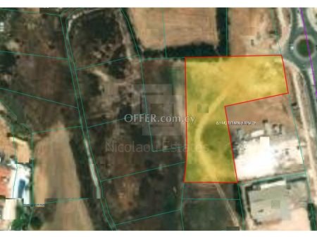 3841 sq.m. plot for sale in Paralimni